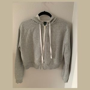 Light Grey Cropped Jacket